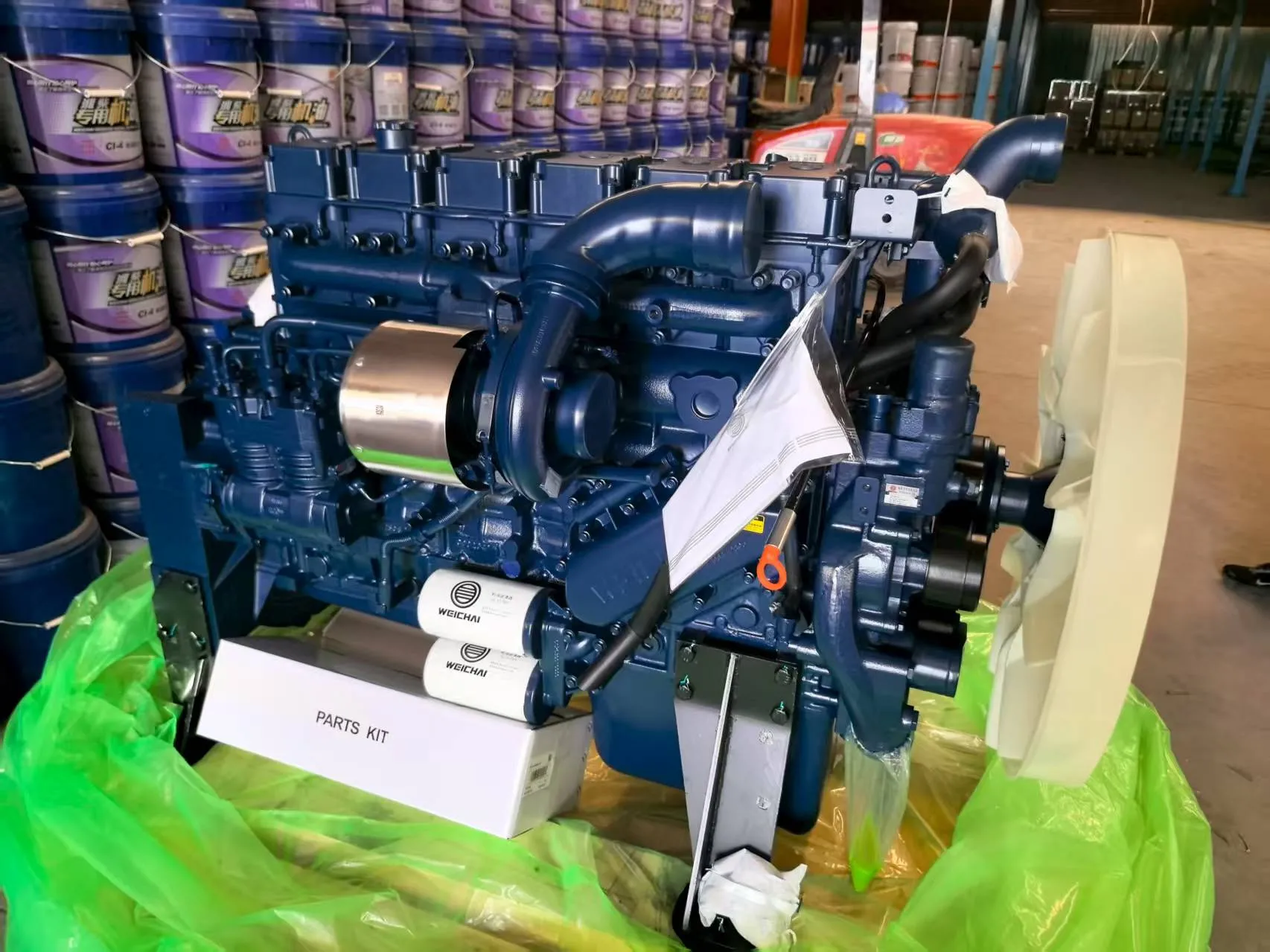 Weichai Diesel Engines Powering Sinotruk HOWO Heavy Trucks Worldwide