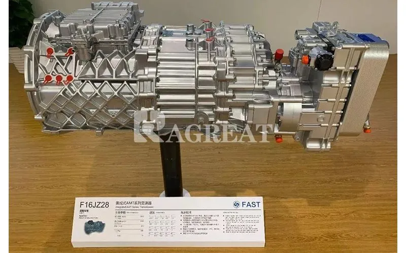 Truck Gearbox Fast Gearbox 12JSDX180TA/200/240 For Shacman FAW