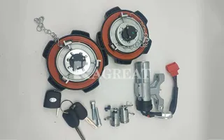 heavy duty Spare Parts 3-in-1 Cab Ignition Lock Set YG9525582552