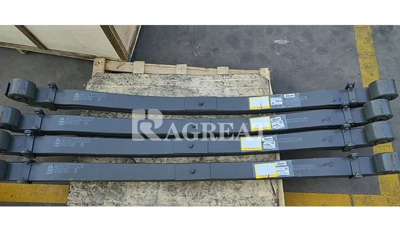China Sinotruk Parts Automobile Front Left Leaf Spring Assembly WG9925522132 for Heavy Duty Truck