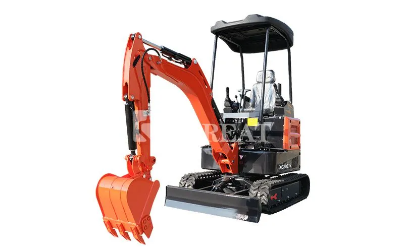 Compact Multi-Function Bagger Wheel Loader For Agricultural Orchard Construction Earth