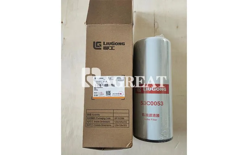 Crawler Tractor Loader Excavator Construction Machinery Oil Fuel Filter Spare Parts 53C0053
