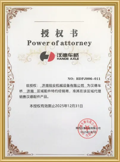 Power of Attorney