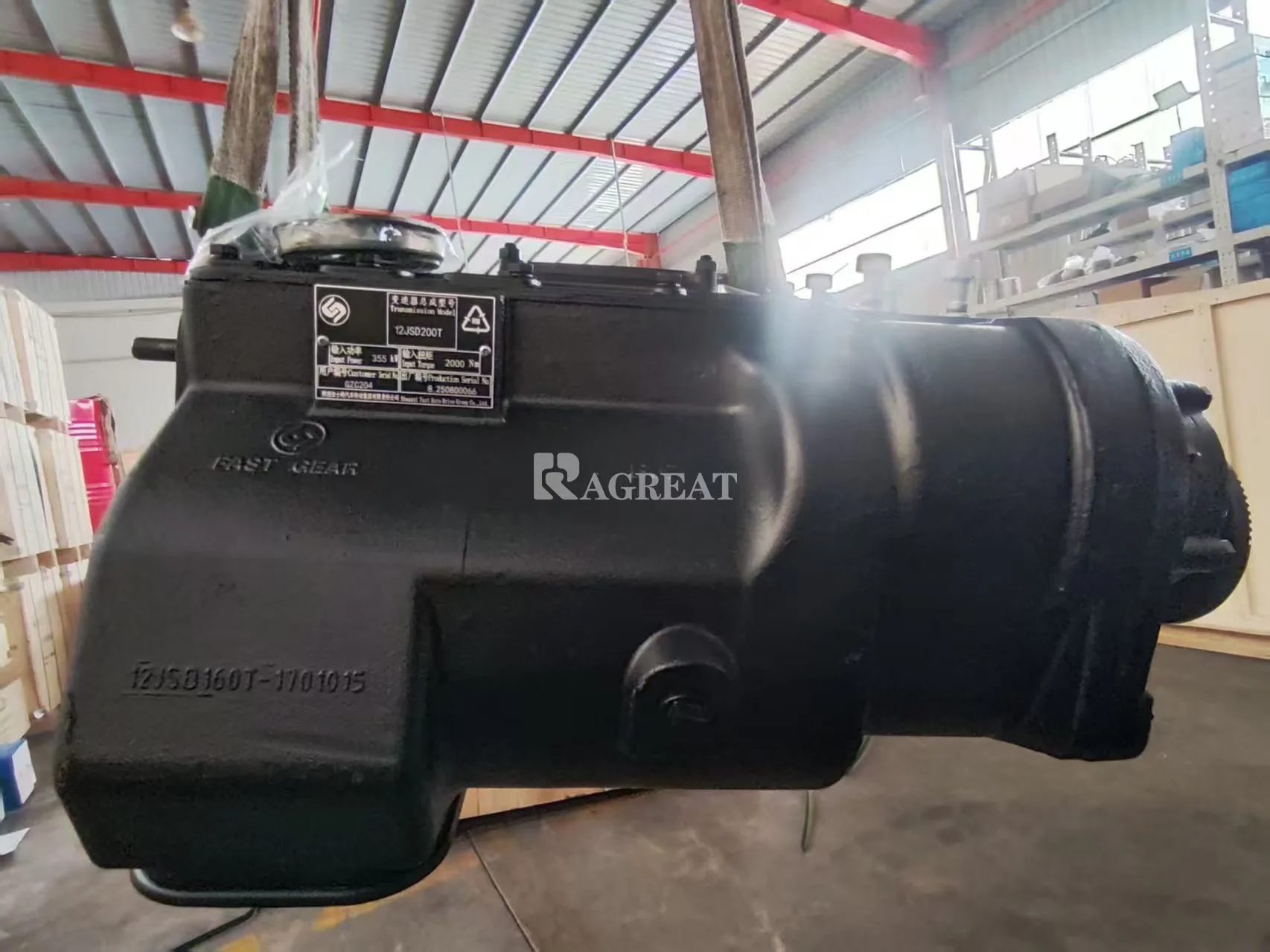 Truck Part Transmission Gearbox FAST remanufactured gearbox 12JSD200TA