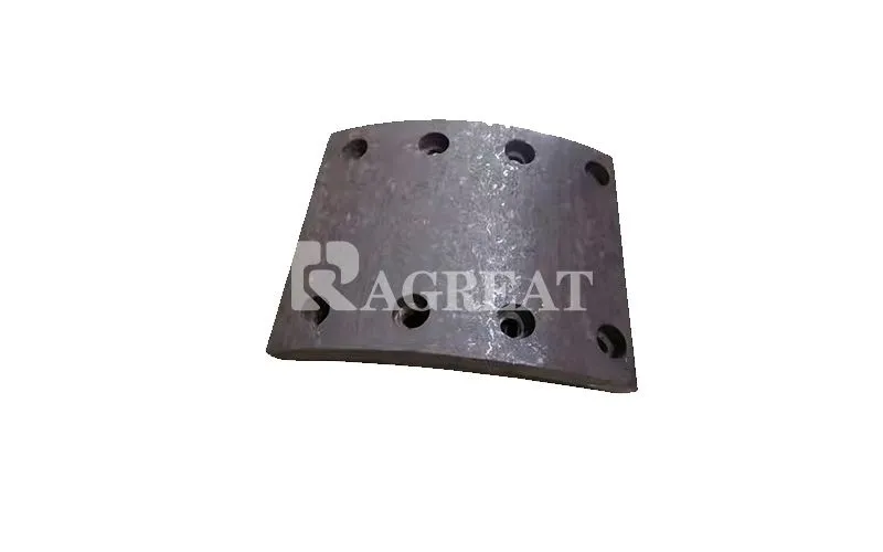 Chinese Heavy Duty Auto Spare Parts Truck Chassis Spare Parts Brake Pads AZ450045000024