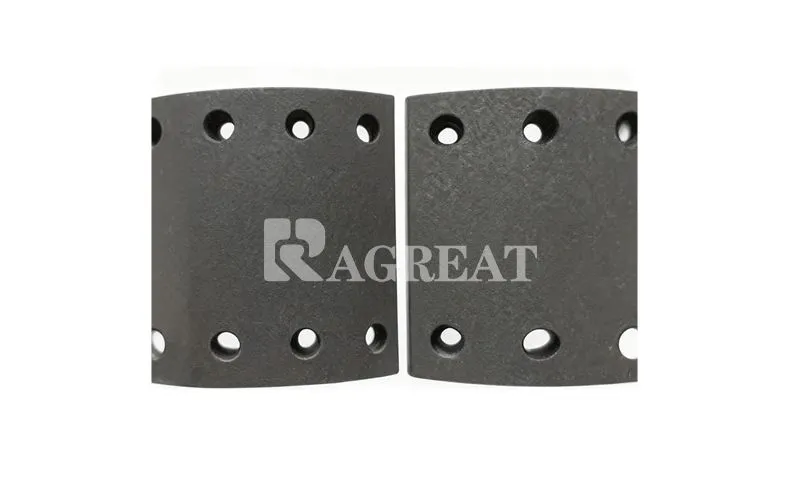 Chinese Heavy Duty Auto Spare Parts Truck Chassis Spare Parts Brake Pads AZ450045000024