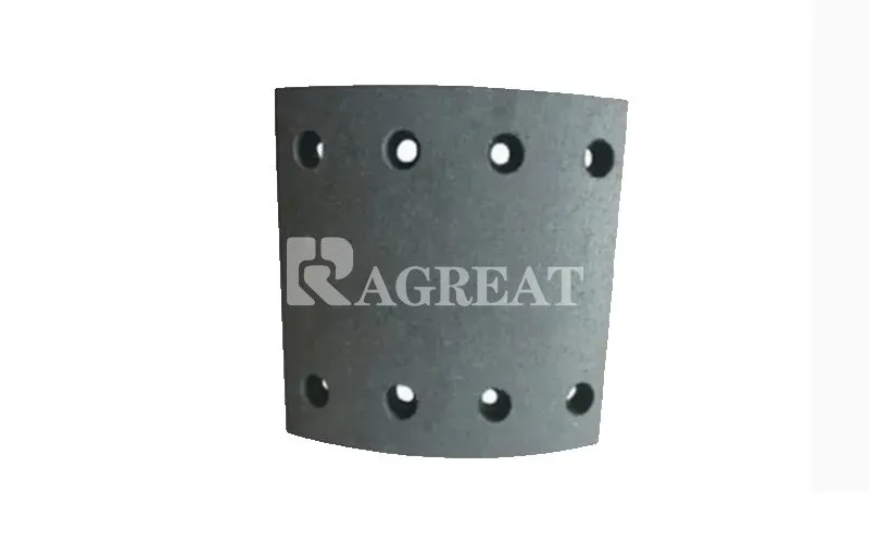 Chinese Heavy Duty Auto Spare Parts Truck Chassis Spare Parts Brake Pads AZ450045000024