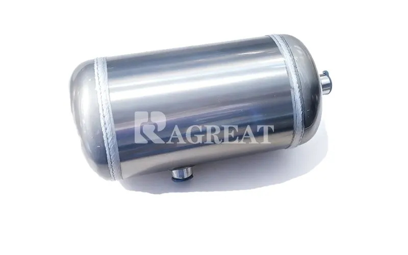 WG9000360789 Truck Parts Aluminum Alloy Air Reservoir Assembly For HOWO Shacman