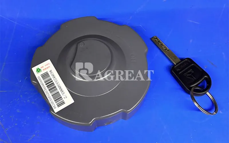 Truck spare parts Fuel Tank Lock Cap Assemblies WG9925550003