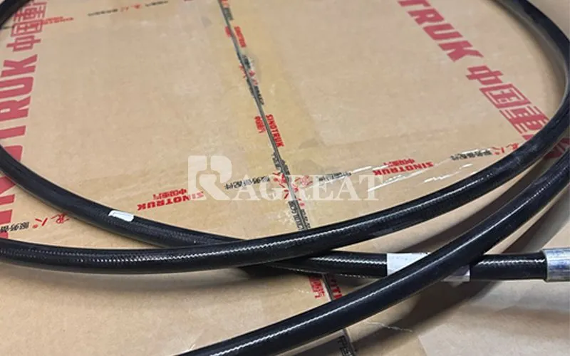 Heavy truck gearbox spare parts Brake Fluid Lines AZ992523006402