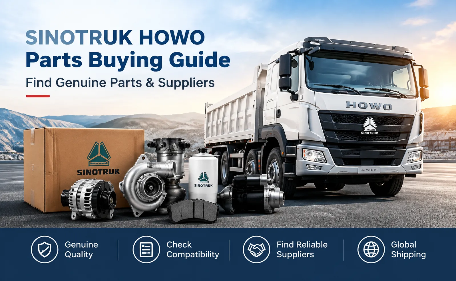 SINOTRUK HOWO Parts Importing Guide: Find Genuine Parts & Suppliers