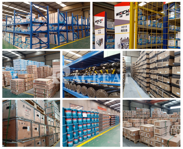 China Heavy Truck Parts 612600030108 Weichai  Engine Parts Piston