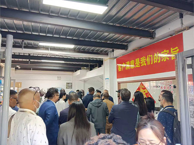 13-Country Government Delegation Visits Our Company: Deepening Global Cooperation in Heavy Truck Parts Supply Chain