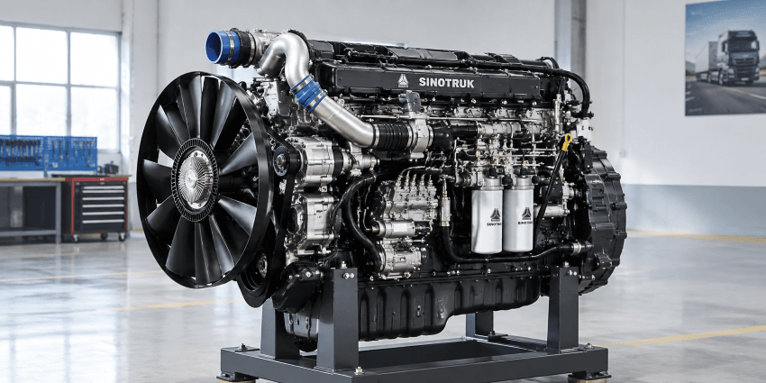 How to Maintain Sinotruk Truck Engines: Common Problems and Maintenance Tips